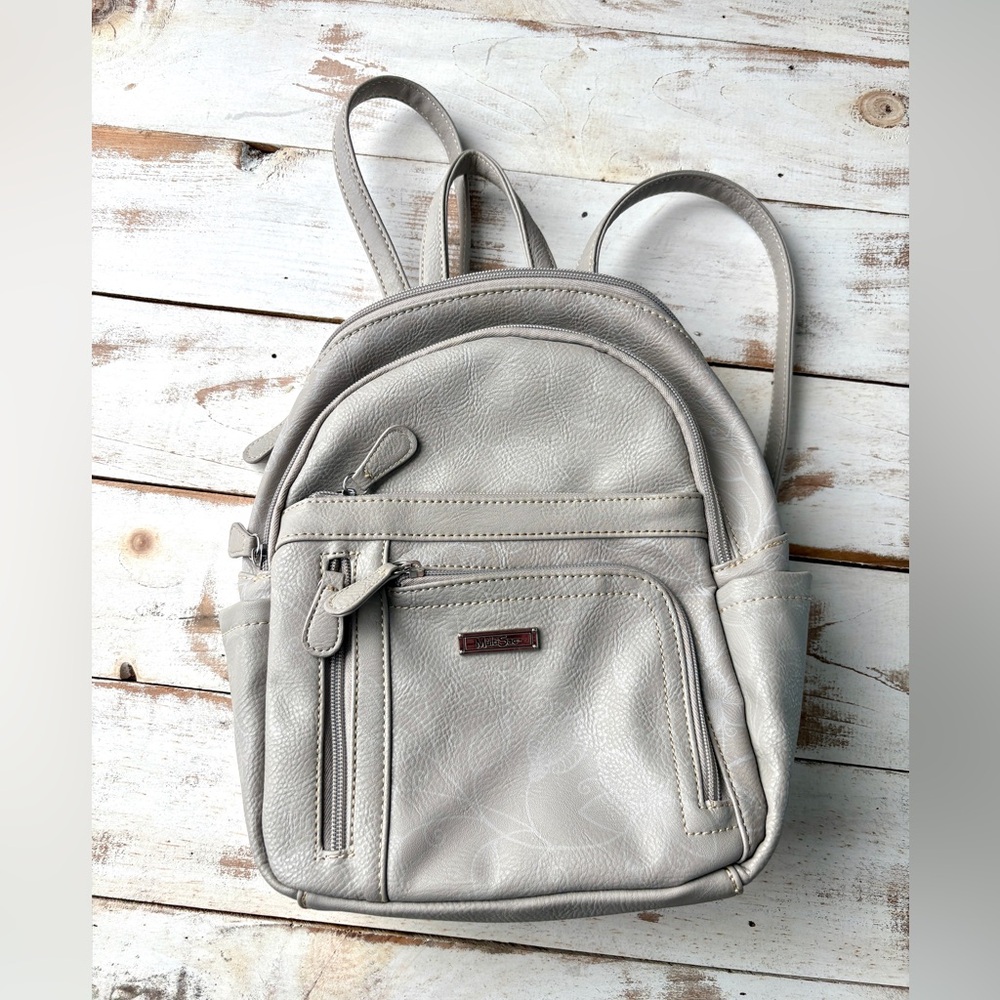 Multisac Adele Mini Backpack Purse Vegan Leather … - image 1